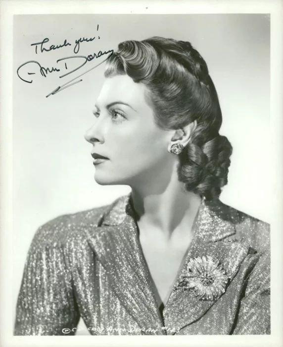 Ann Doran autograph
