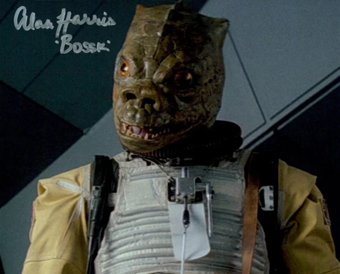 Alan Harris autograph