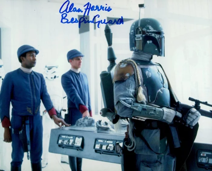 Alan Harris autograph