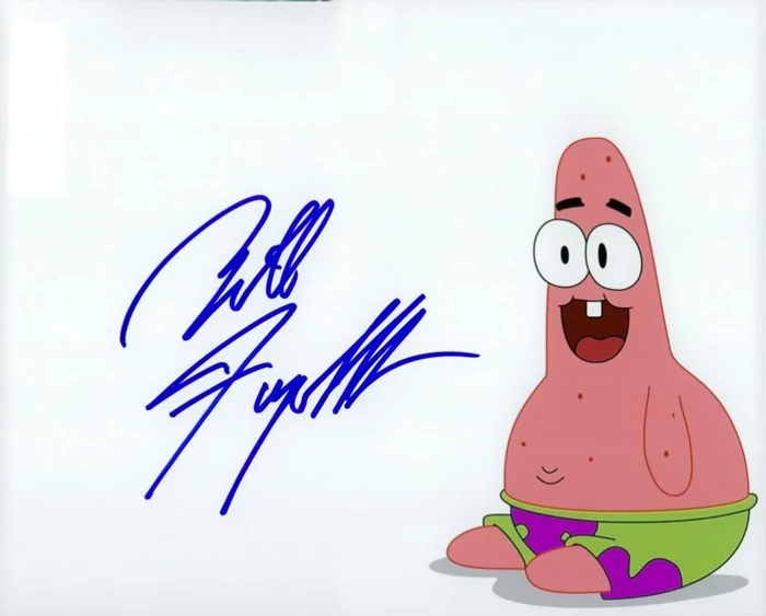 Bill Fagerbakke autograph