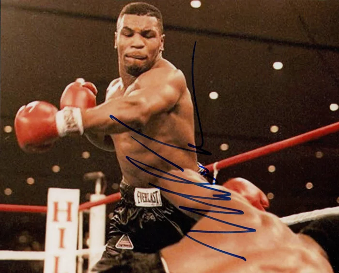 Mike Tyson autograph