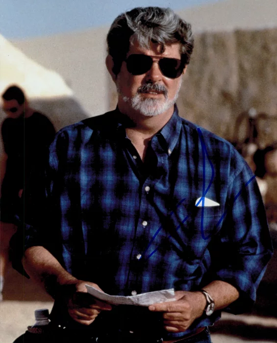 George Lucas autograph
