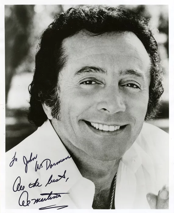 Al Martino autograph