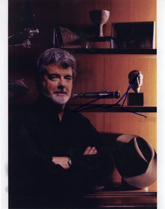 George Lucas autograph