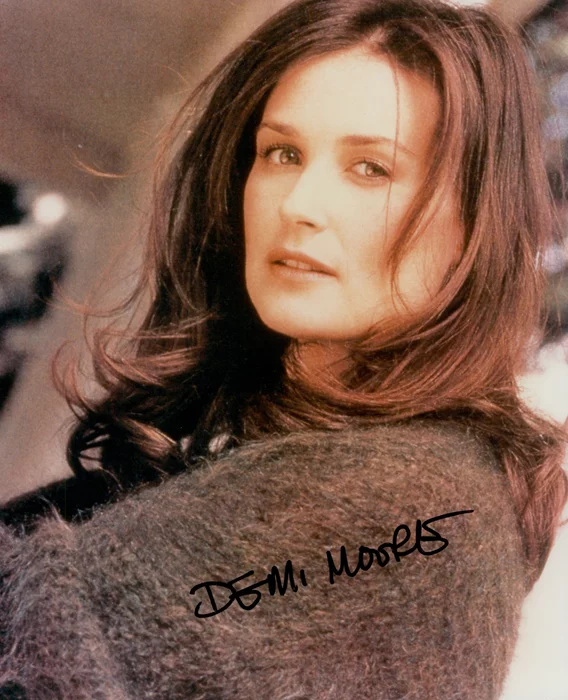 Demi Moore autograph