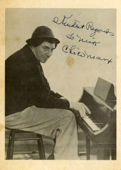 Chico Marx autograph