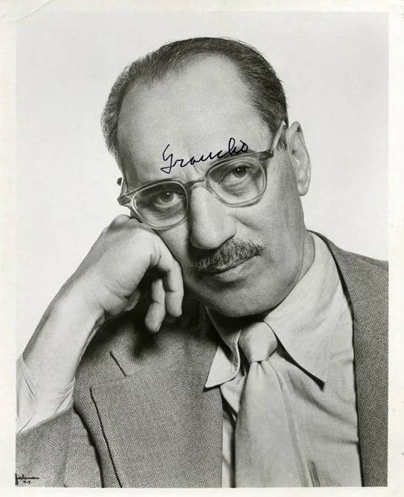 Groucho Marx autograph