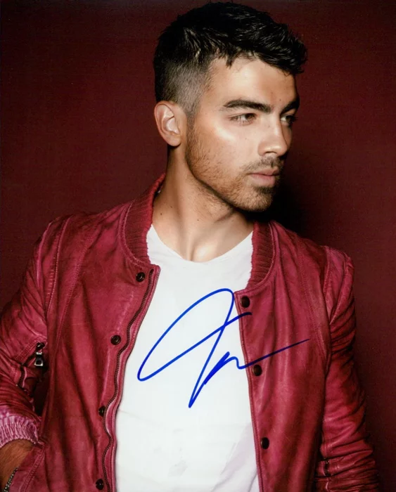 Joe Jonas autograph