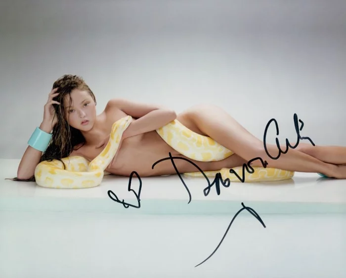 Devon Aoki autograph