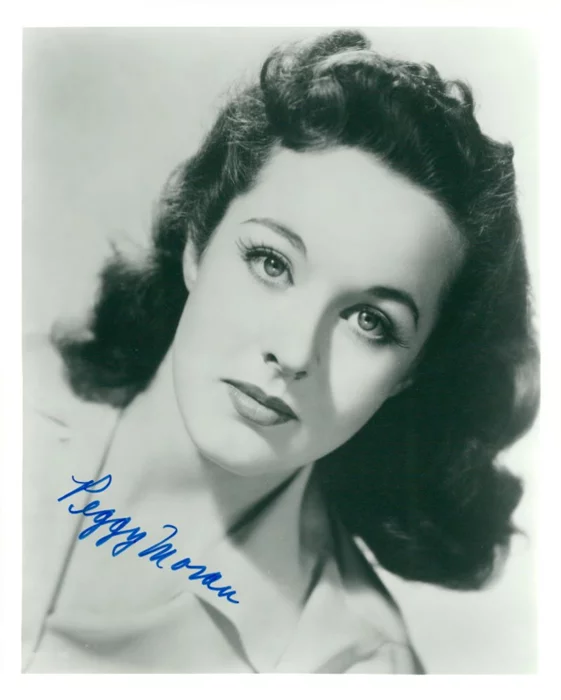 Peggy Moran autograph
