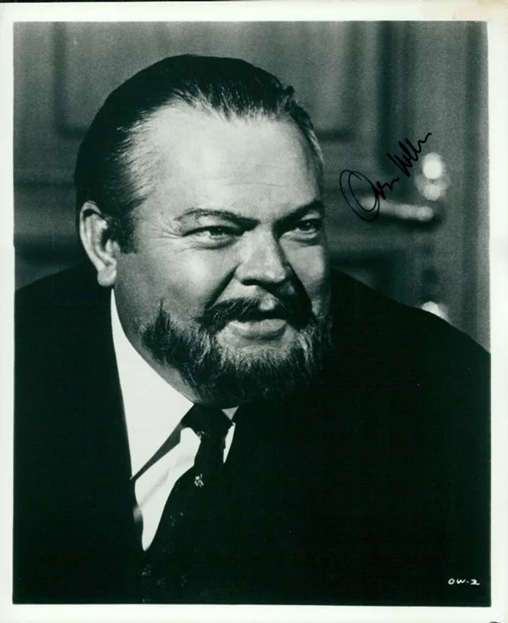 Orson Welles autograph