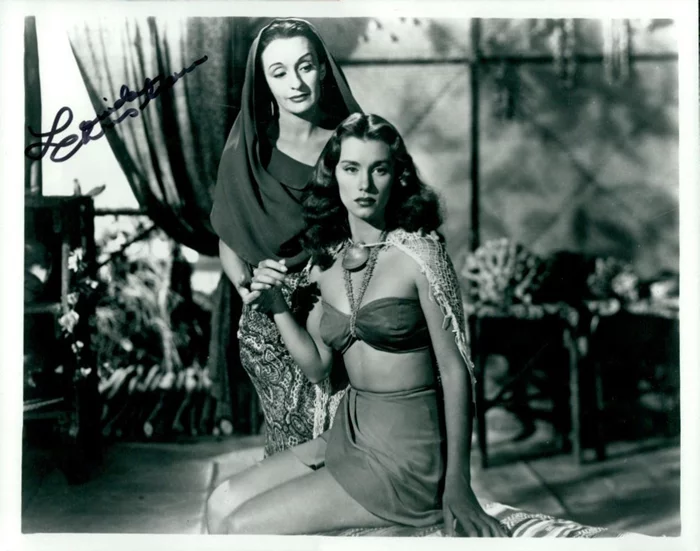 Linda Christian autograph