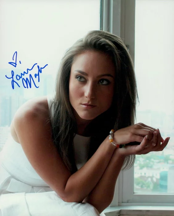 Lauren C. Mayhew autograph