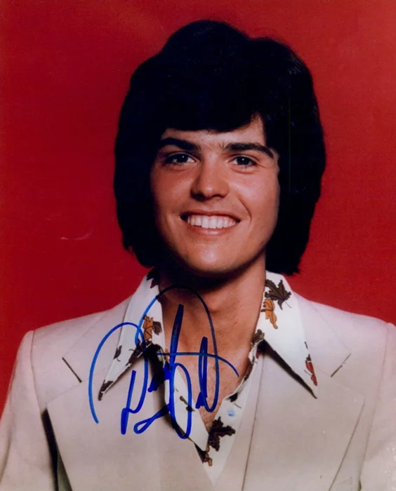 Donny Osmond autograph