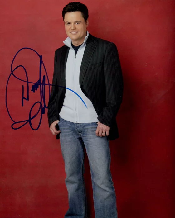 Donny Osmond autograph