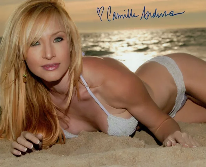Camille Anderson autograph