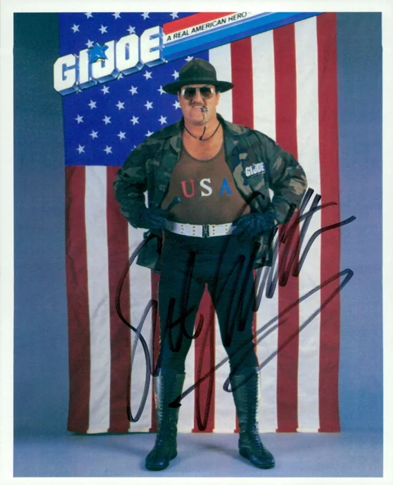 Sgt. Slaughter autograph