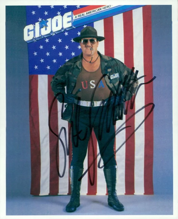 Sgt. Slaughter autograph