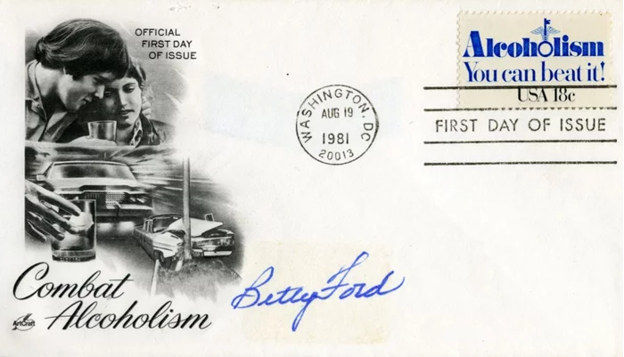 Betty Ford autograph