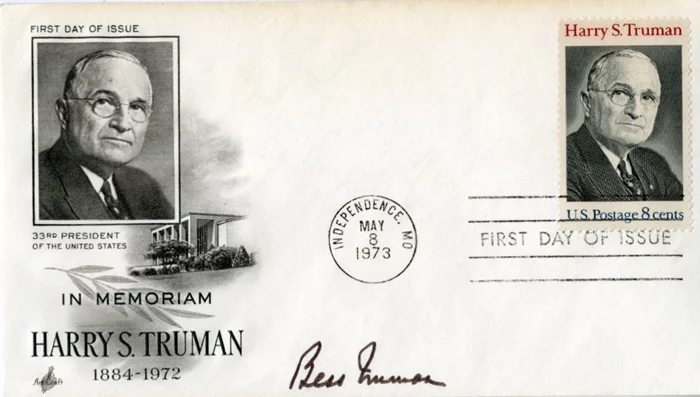 Bess Truman autograph