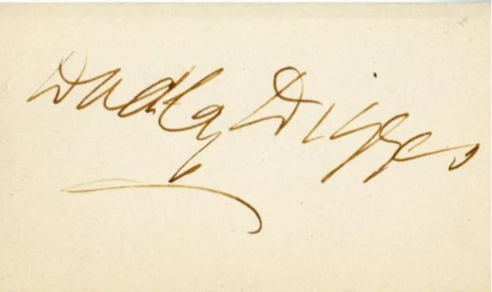 Dudley Digges autograph
