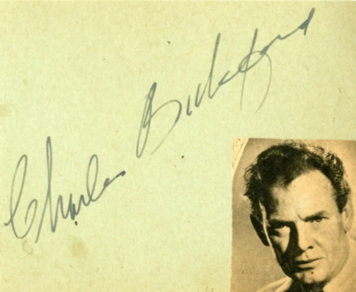 Charles Bickford autograph