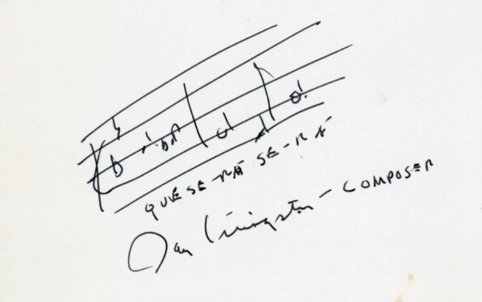 Jay Livingston autograph