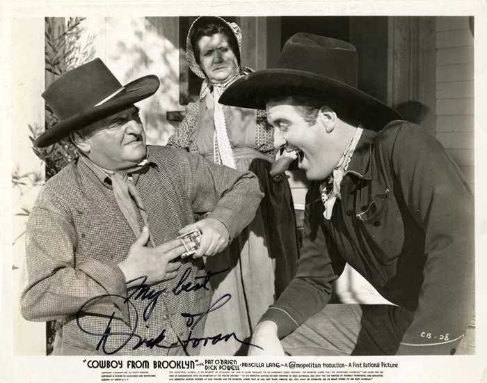 Dick Foran autograph