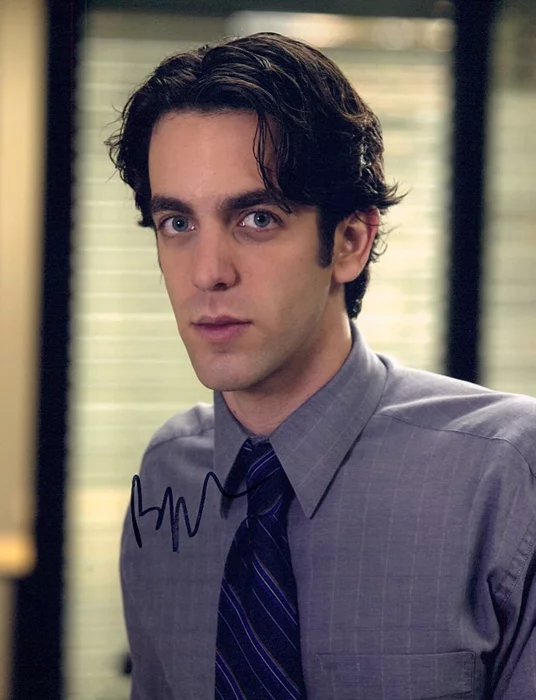 B.J. Novak autograph