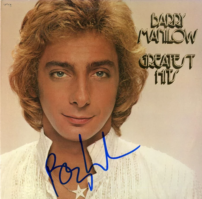 Barry Manilow autograph