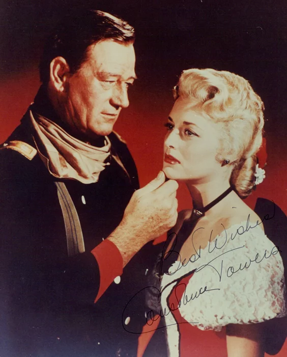 Constance Towers autograph