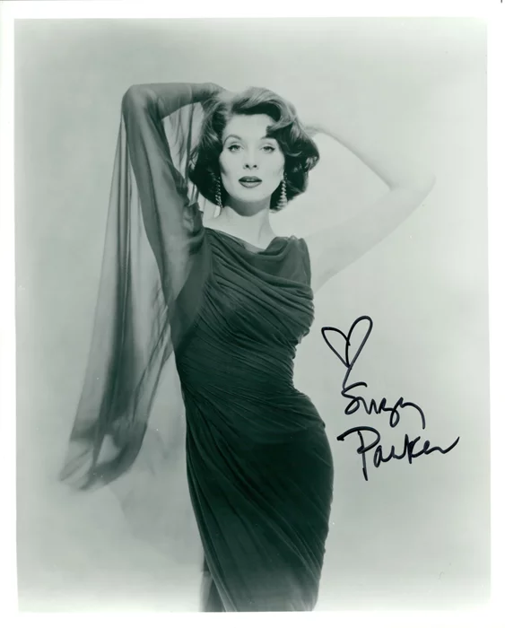 Suzy Parker autograph