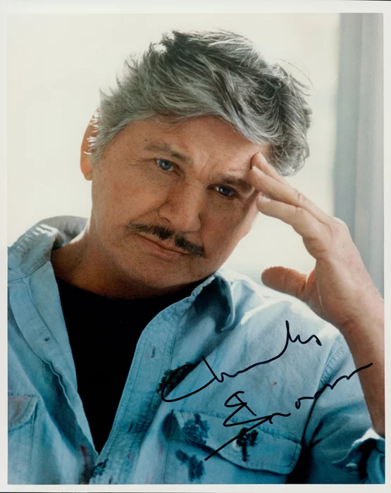 Charles Bronson autograph