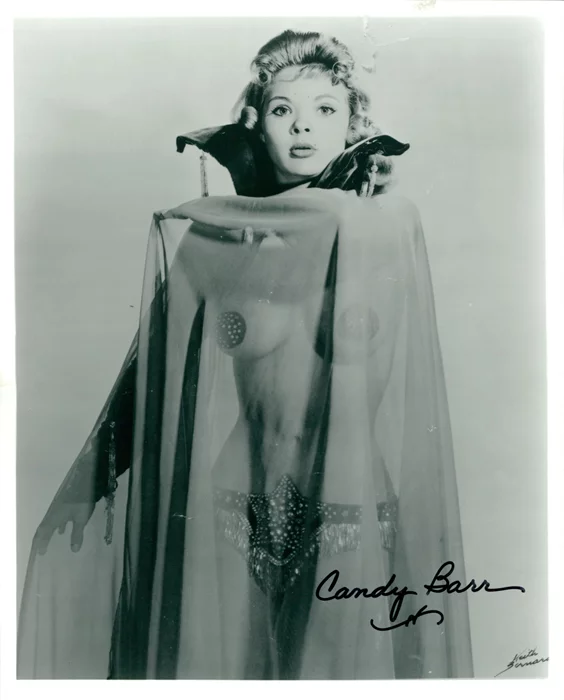 Candy Barr autograph