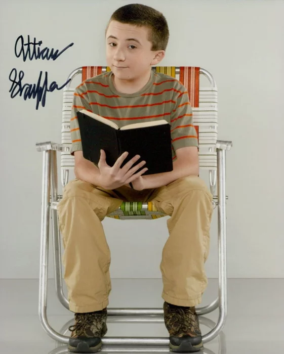 Atticus Shaffer autograph