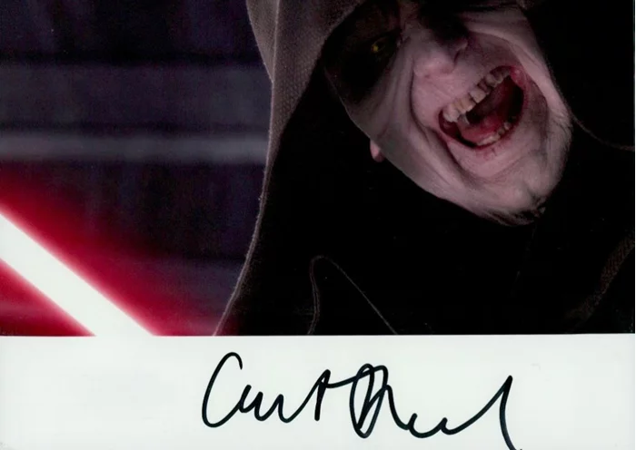 Ian McDiarmid autograph