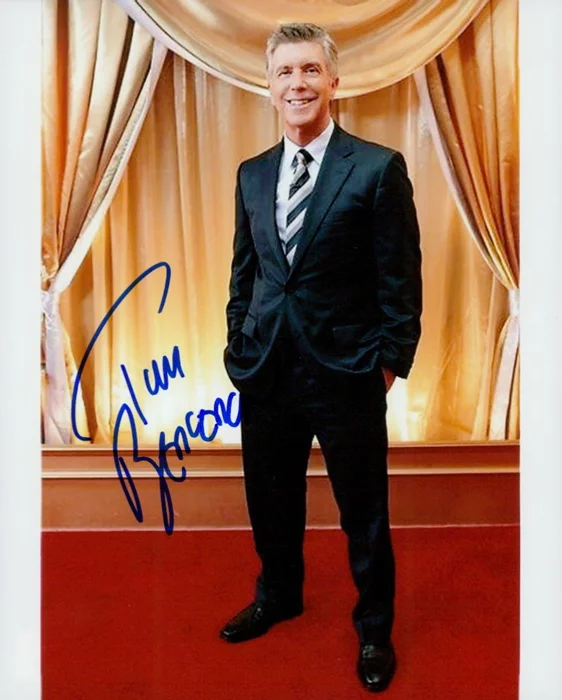 Tom Bergeron autograph