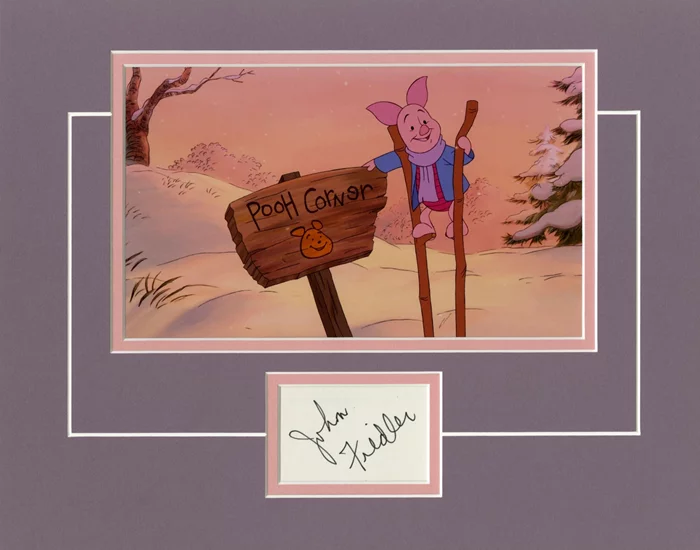 Piglet's Big Movie autograph