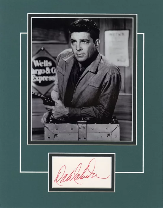 Dale Robertson autograph