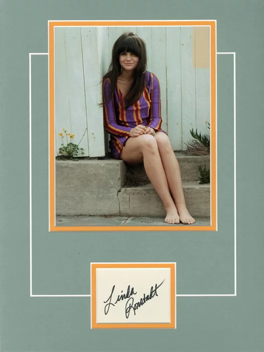 Linda Ronstadt autograph