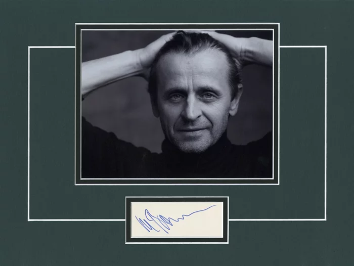 Mikail Baryshnikov autograph
