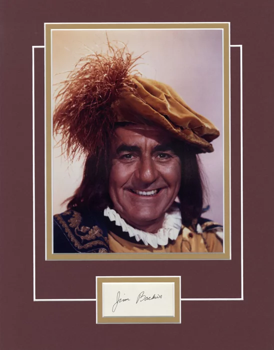Jim Backus autograph