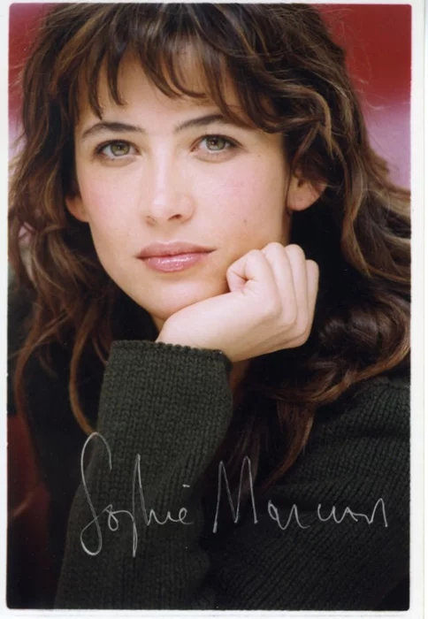 Sophie Marceau autograph