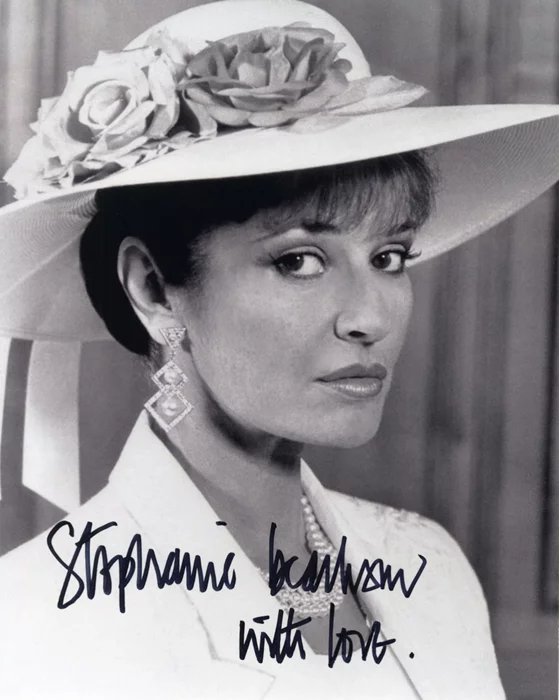 Stephanie Beacham autograph