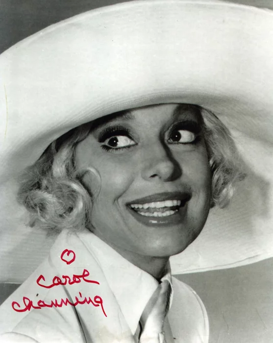 Carol Channing autograph