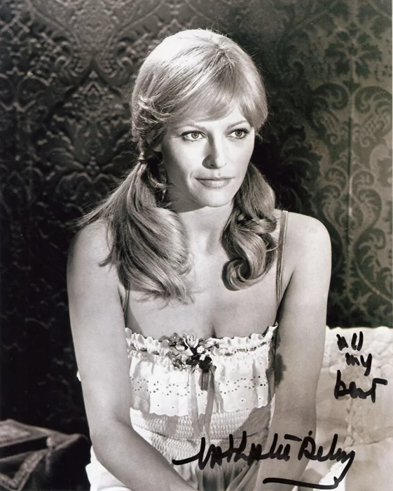 Nathalie Delon autograph