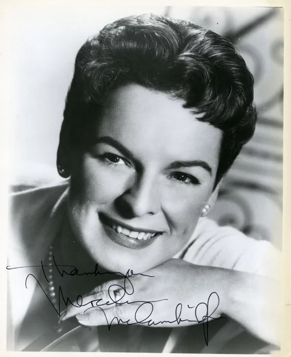 Mercedes McCambridge autograph