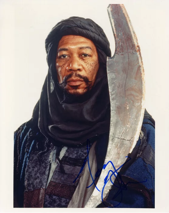 Morgan Freeman autograph
