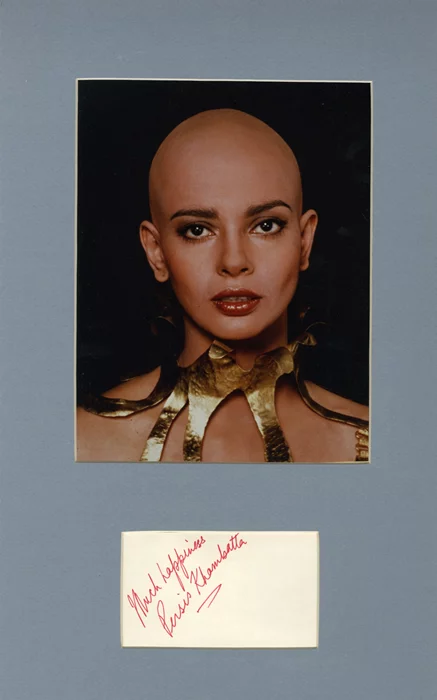 Persis Khambatta autograph