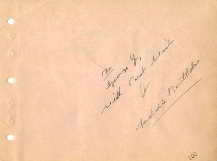 Freddie Bartholomew autograph